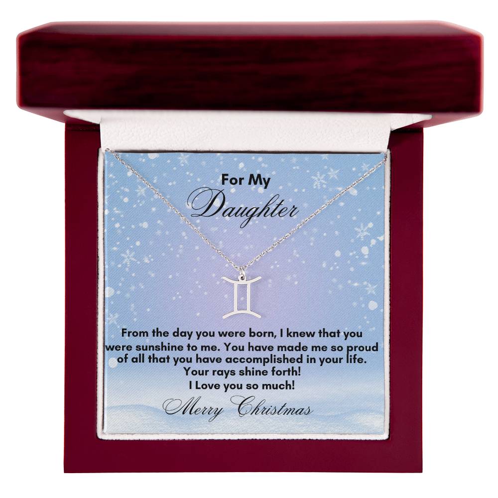 The Zodiac Name Necklace