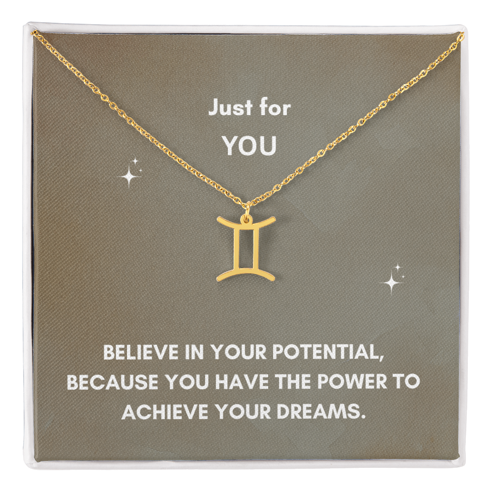 Personalized Zodiac Necklace - A Unique Astrological Gift for Her