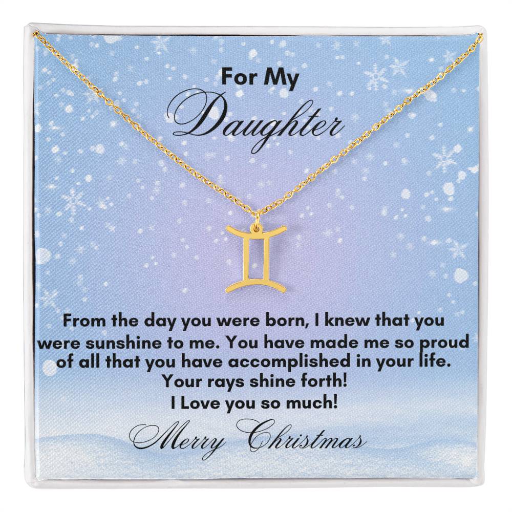 The Zodiac Name Necklace