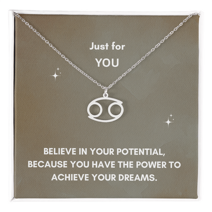 Personalized Zodiac Necklace - A Unique Astrological Gift for Her