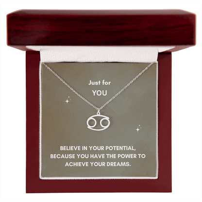 Personalized Zodiac Necklace - A Unique Astrological Gift for Her