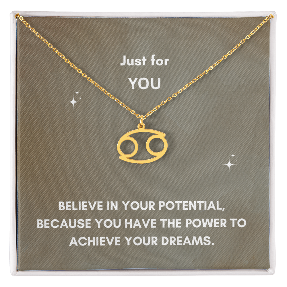 Personalized Zodiac Necklace - A Unique Astrological Gift for Her
