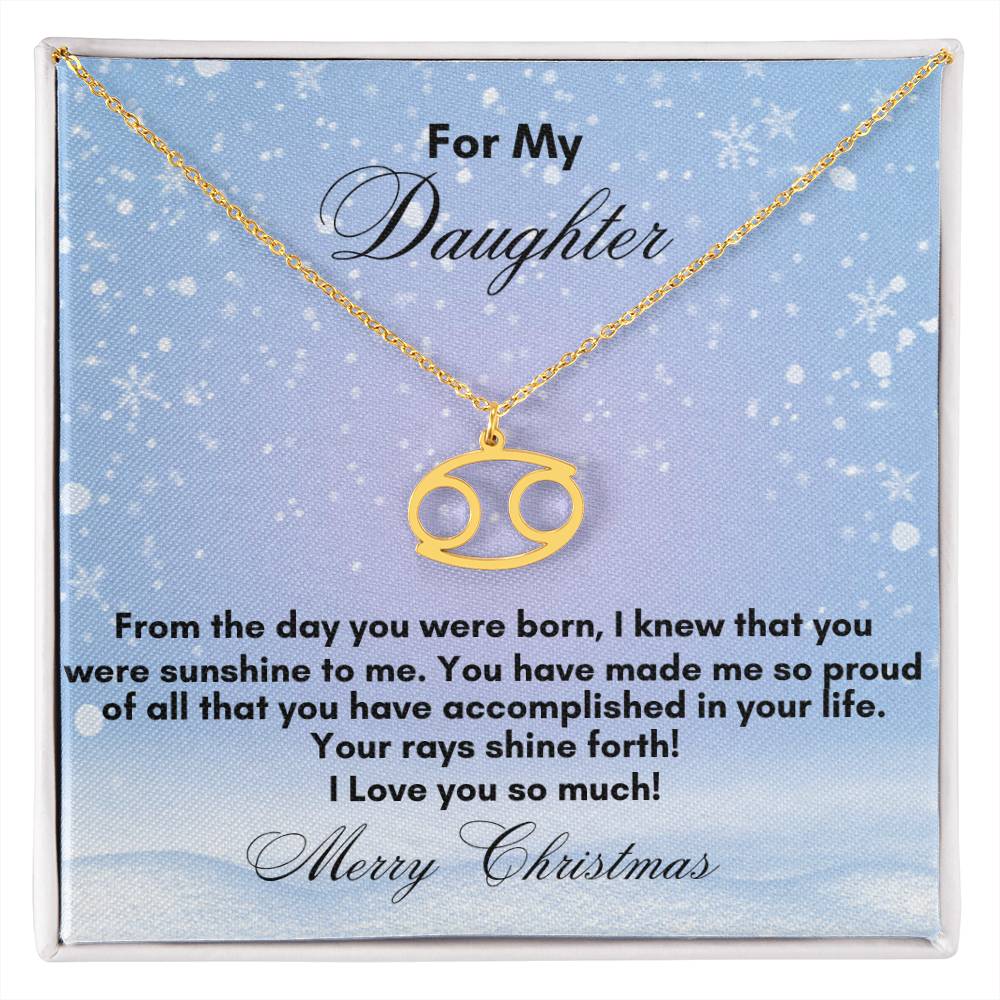 The Zodiac Name Necklace