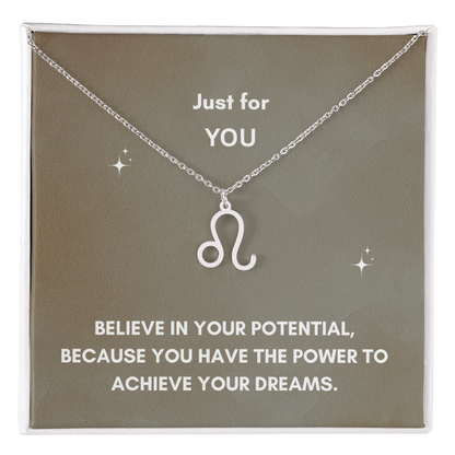 Personalized Zodiac Necklace - A Unique Astrological Gift for Her