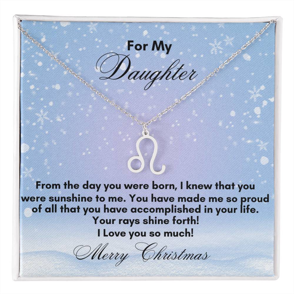 The Zodiac Name Necklace