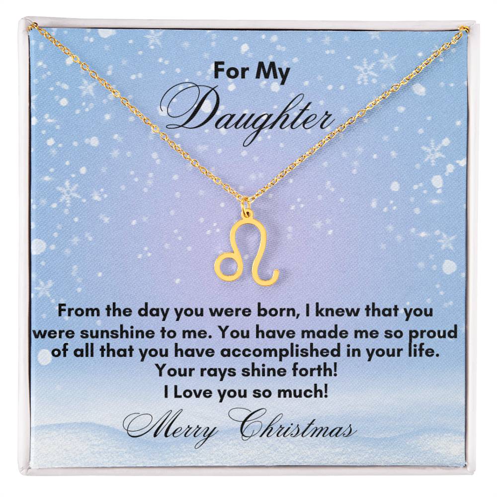 The Zodiac Name Necklace