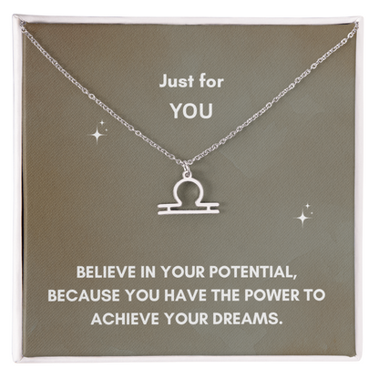 Personalized Zodiac Necklace - A Unique Astrological Gift for Her