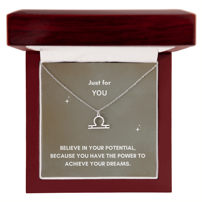 Personalized Zodiac Necklace - A Unique Astrological Gift for Her