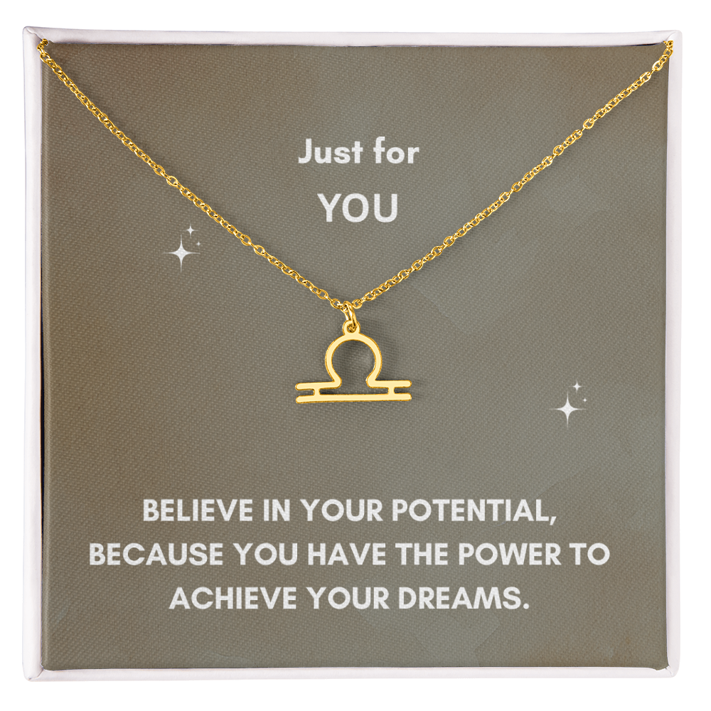 Personalized Zodiac Necklace - A Unique Astrological Gift for Her