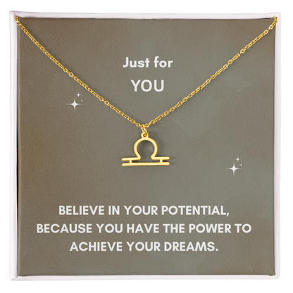 Personalized Zodiac Necklace - A Unique Astrological Gift for Her