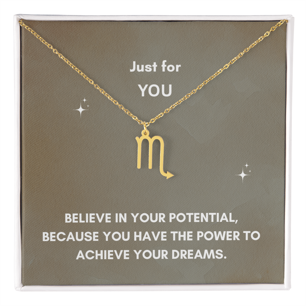 Personalized Zodiac Necklace - A Unique Astrological Gift for Her