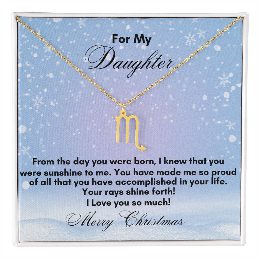 The Zodiac Name Necklace