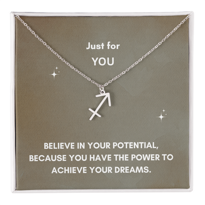 Personalized Zodiac Necklace - A Unique Astrological Gift for Her