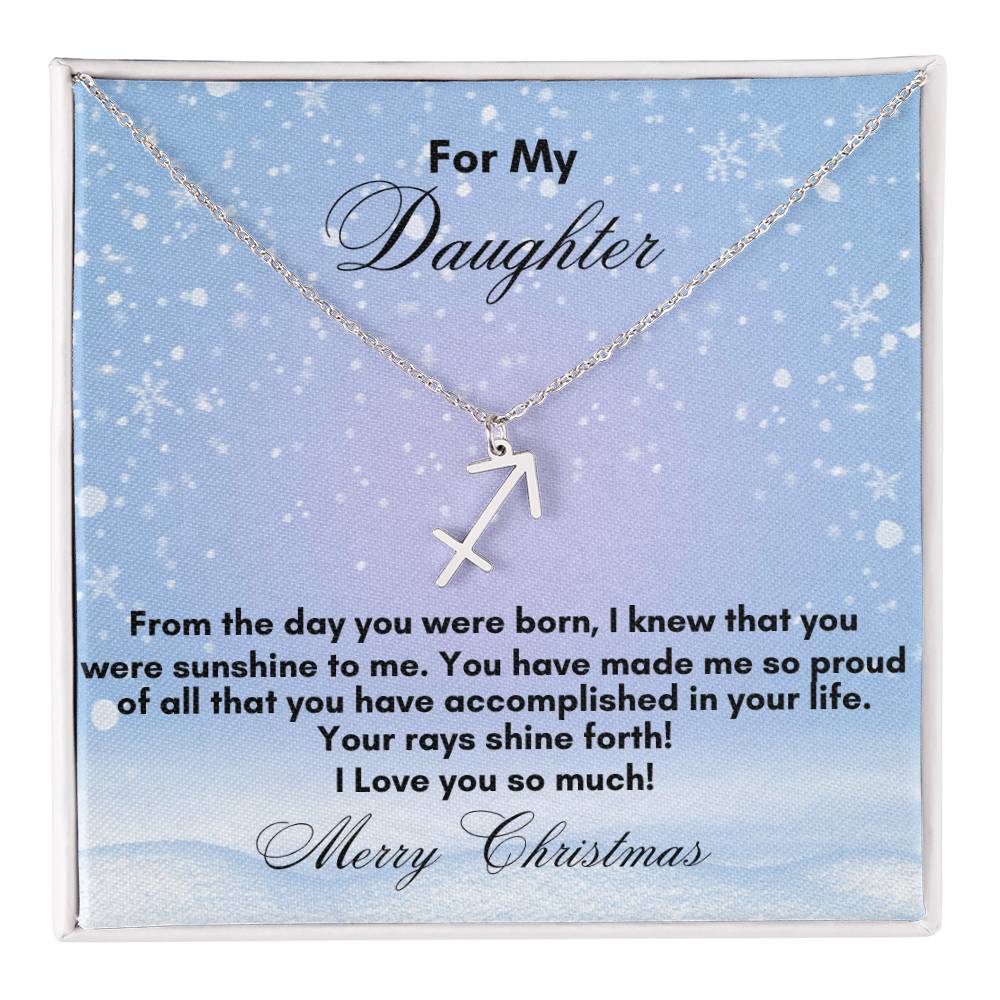 The Zodiac Name Necklace