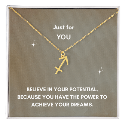 Personalized Zodiac Necklace - A Unique Astrological Gift for Her