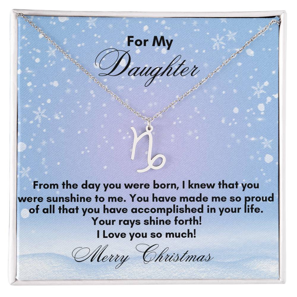 The Zodiac Name Necklace