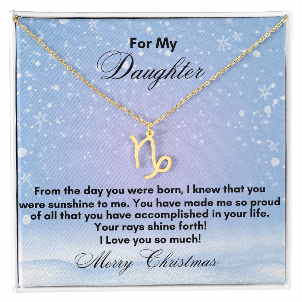 The Zodiac Name Necklace