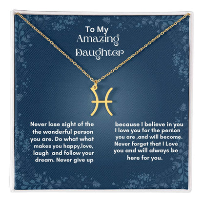 Personalized Zodiac Necklace - Celebrate Individuality with a Timeless Gift