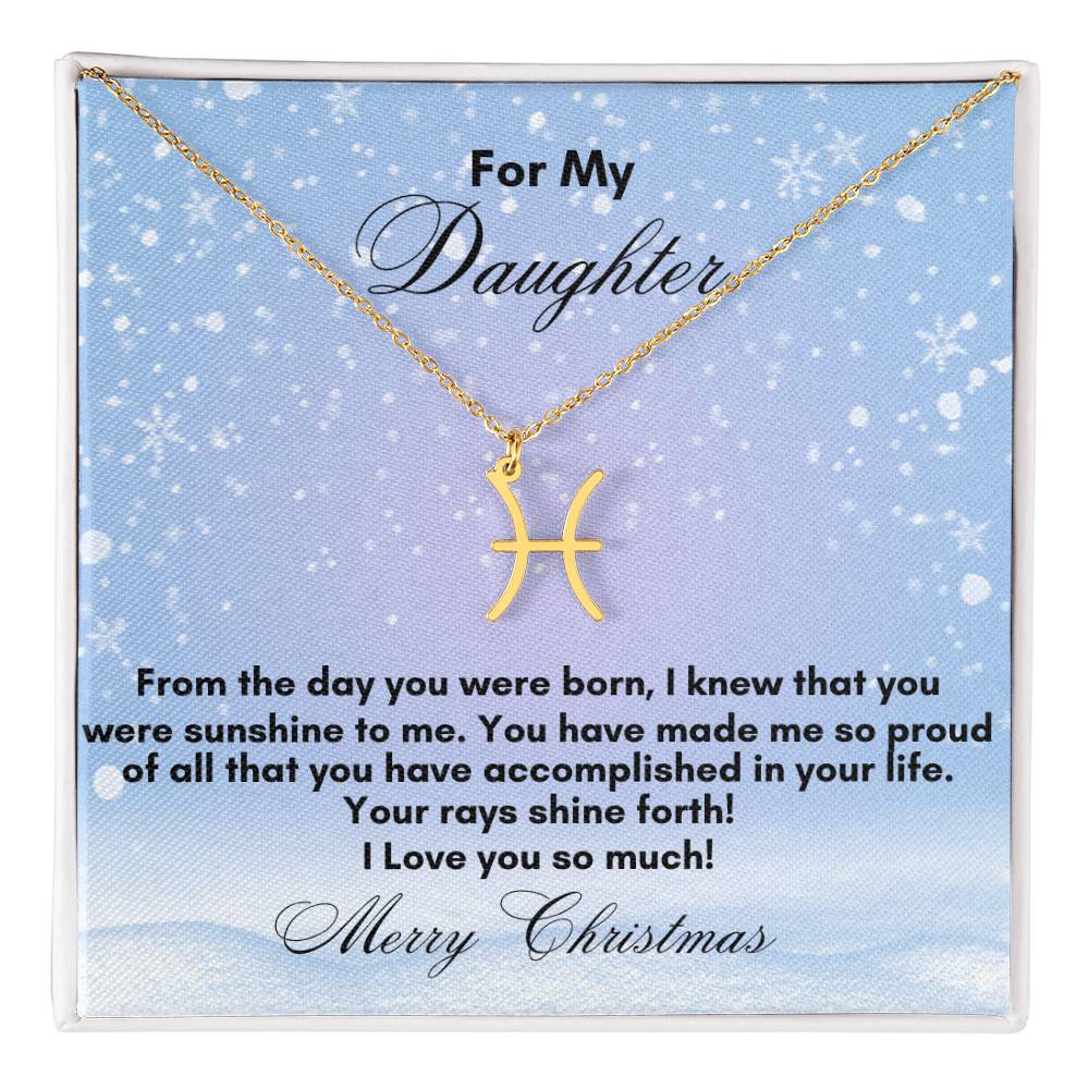 The Zodiac Name Necklace