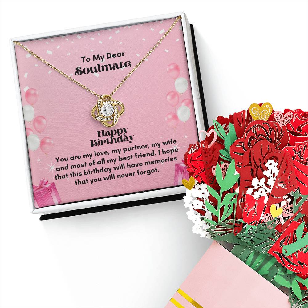 The Love Knot Necklace with Bouquet: A Heartfelt Gift for Every Occasion