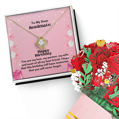 The Love Knot Necklace with Bouquet: A Heartfelt Gift for Every Occasion