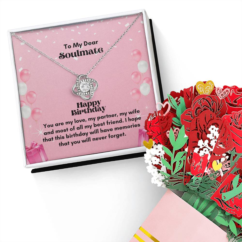 The Love Knot Necklace with Bouquet: A Heartfelt Gift for Every Occasion