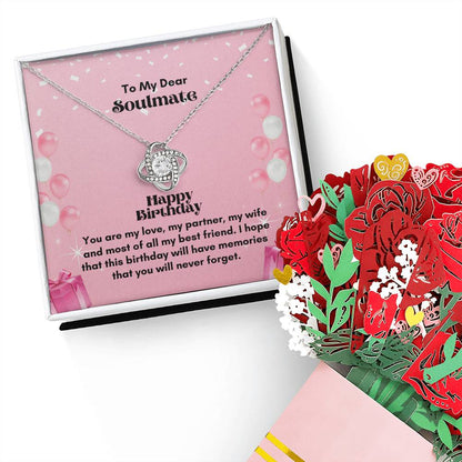 The Love Knot Necklace with Bouquet: A Heartfelt Gift for Every Occasion