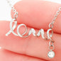 Scripted Love Necklace
