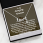 Scripted Love Necklace