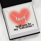 Scripted Love Necklace