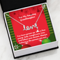Scripted Love Necklace