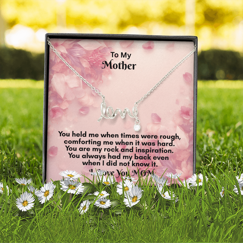 Scripted Love Necklace - Dainty Jewelry to Express Your Affection