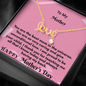 Scripted Love Necklace