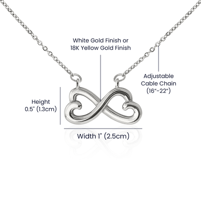 Timeless Connection: Endless Love Necklace for Mom