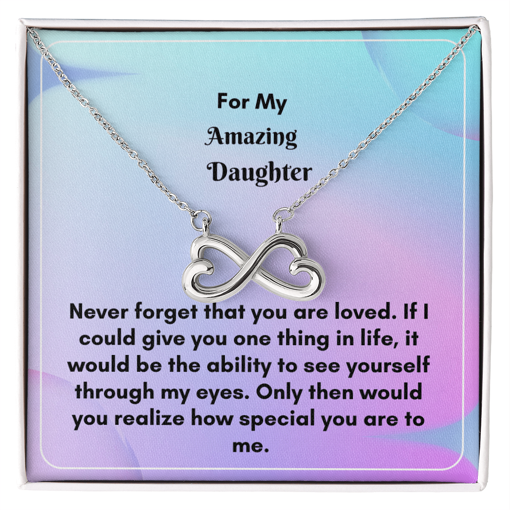 Endless Love Necklace - A Timeless Heartfelt Gift for Your Daughter