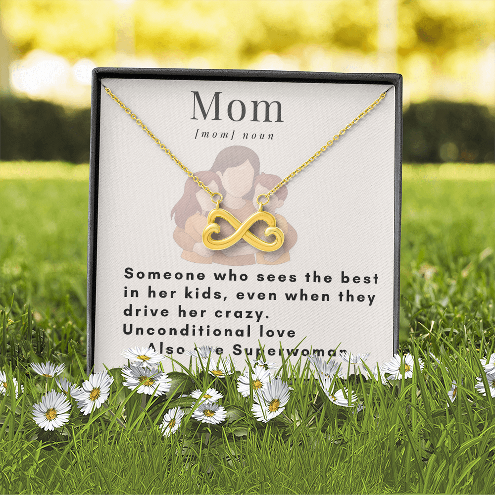 Timeless Connection: Endless Love Necklace for Mom