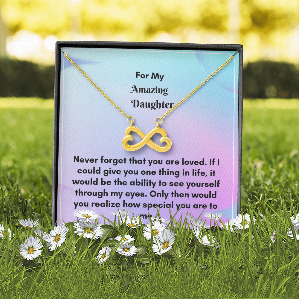 Endless Love Necklace - A Timeless Heartfelt Gift for Your Daughter