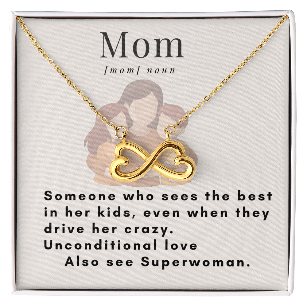 Timeless Connection: Endless Love Necklace for Mom