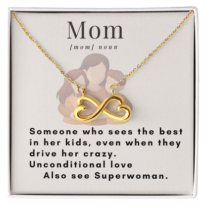 Timeless Connection: Endless Love Necklace for Mom