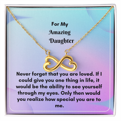 Endless Love Necklace - A Timeless Heartfelt Gift for Your Daughter