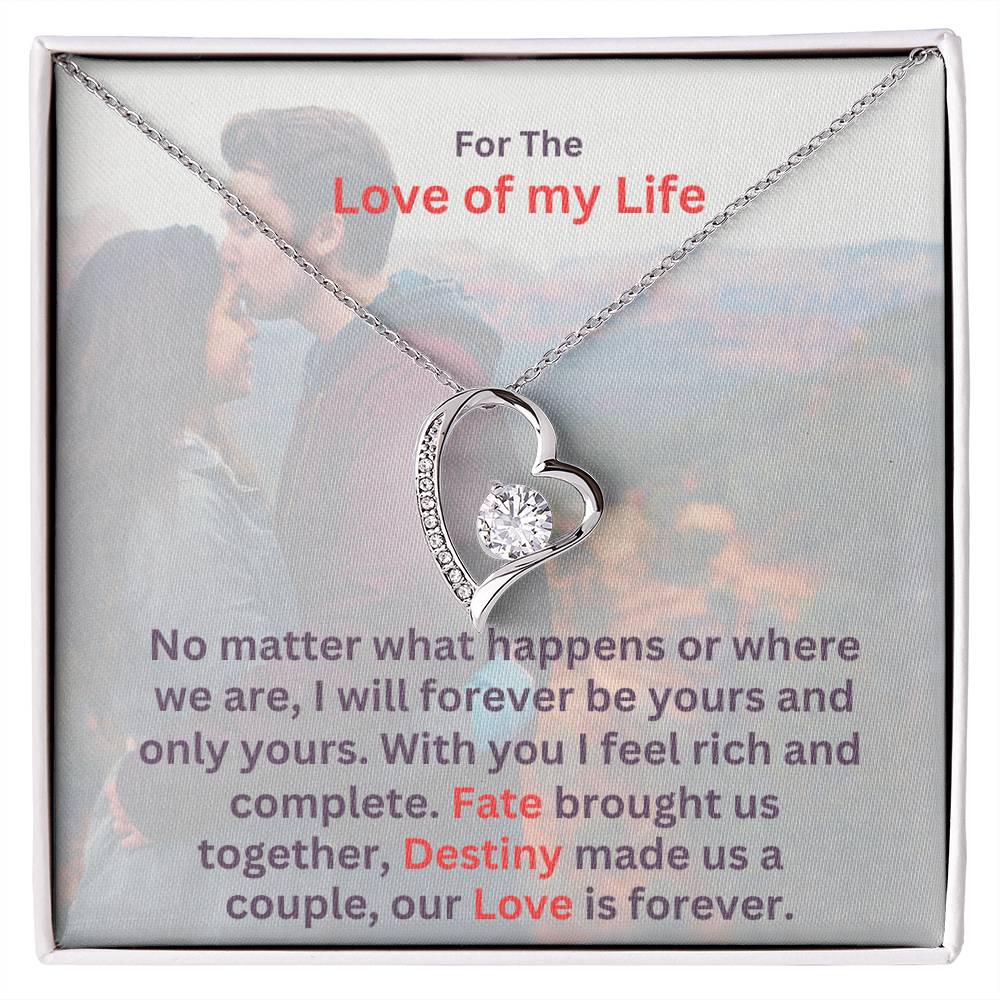 Forever Love Necklace - A Timeless Gift for Her Heart