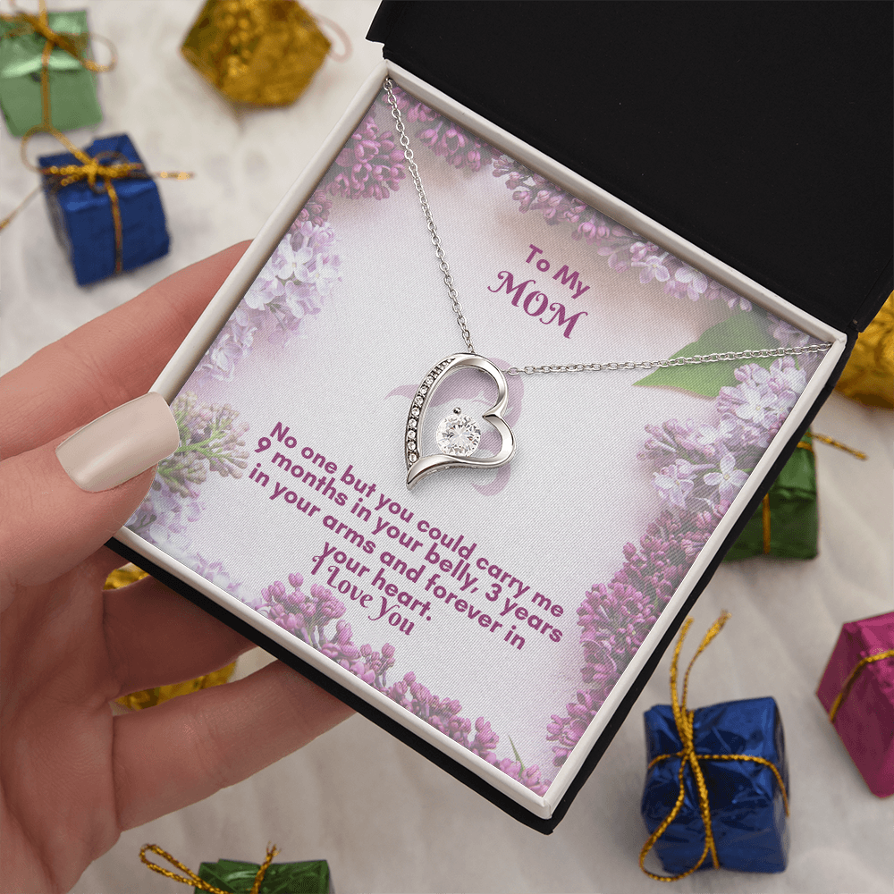 Forever Heart Necklace - A Timeless Gift for Mom