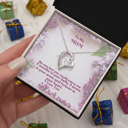 Forever Heart Necklace - A Timeless Gift for Mom