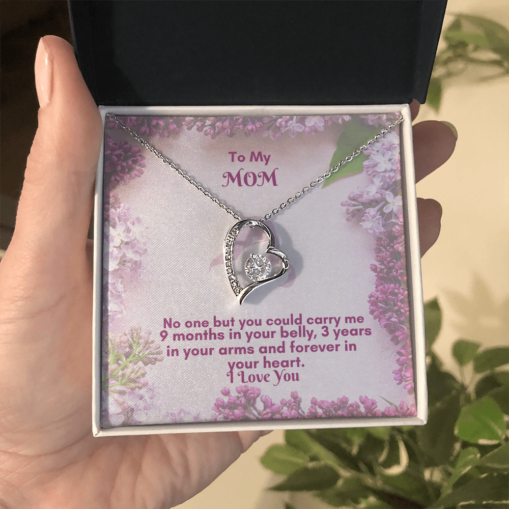 Forever Heart Necklace - A Timeless Gift for Mom