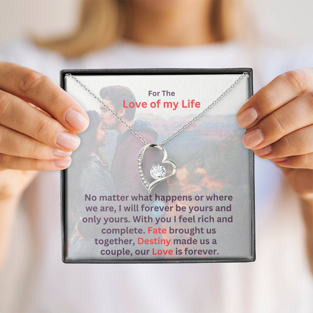 Forever Love Necklace - A Timeless Gift for Her Heart