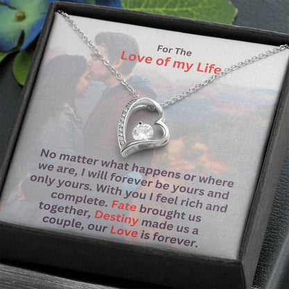 Forever Love Necklace - A Timeless Gift for Her Heart