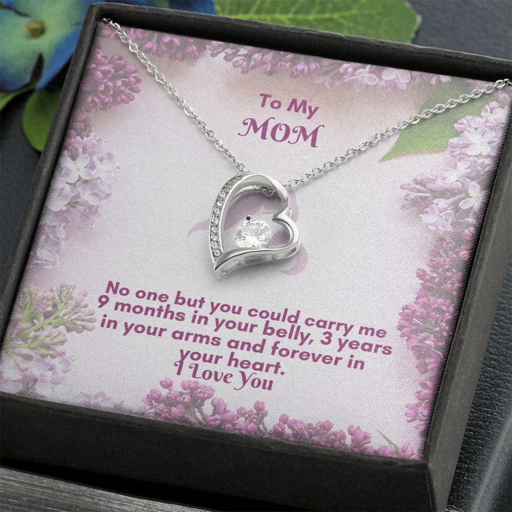 Forever Heart Necklace - A Timeless Gift for Mom
