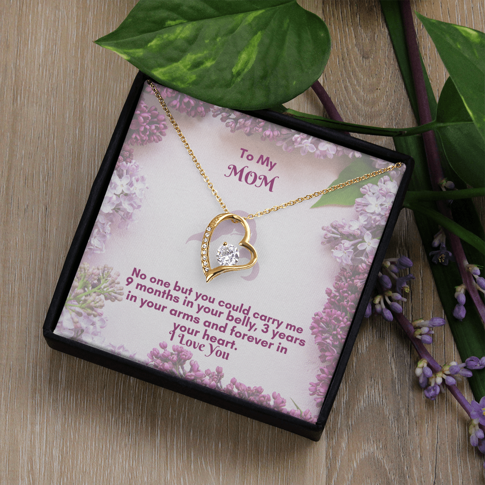 Forever Heart Necklace - A Timeless Gift for Mom