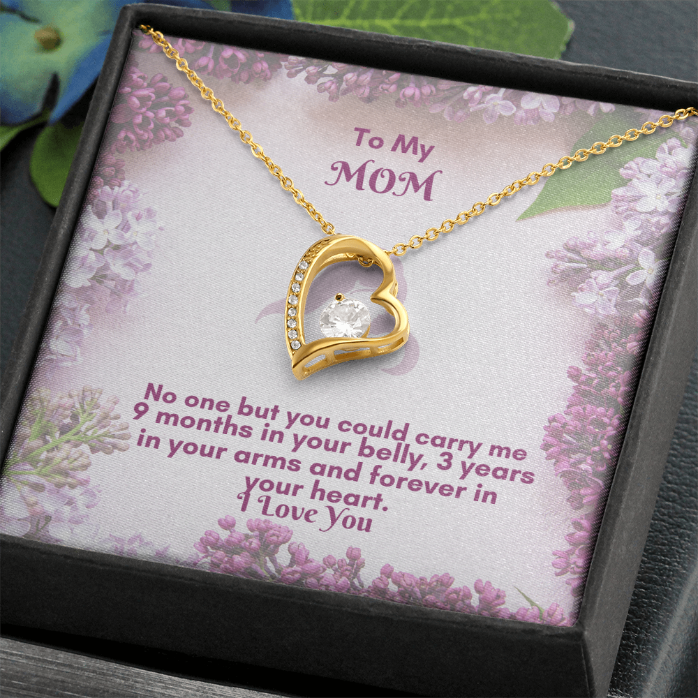 Forever Heart Necklace - A Timeless Gift for Mom