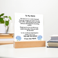 Square Acrylic Plaque